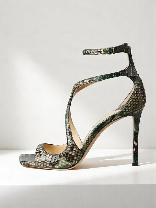 Satin Elegant Heels Crisscross - Stiletto Lavender Women's