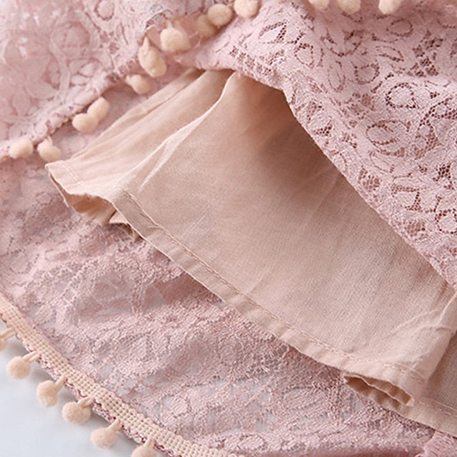 Kids Girls' Dress Short Solid Color Party Sleeve