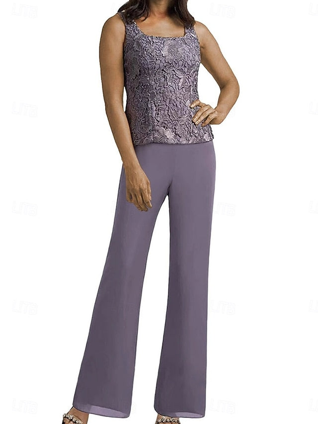 Elegant Simple of Guest Pantsuit the Wedding Mother Bride Dress