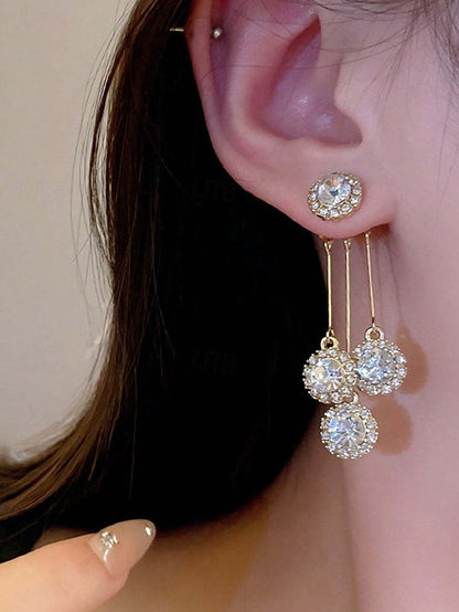 Sparkling Earrings for Women Elegant – Dangle Crystal