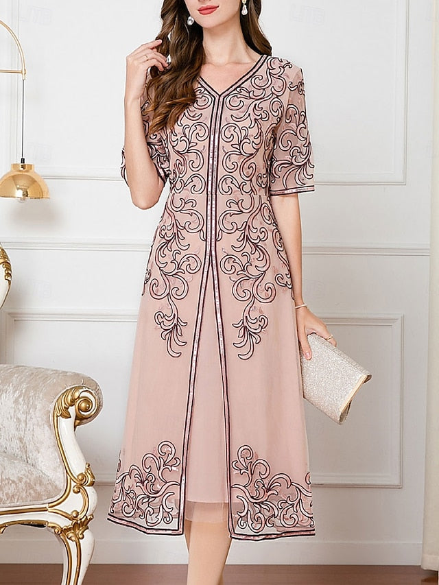 Dress the Chinese Guest Elegant of Bride Mother Wedding