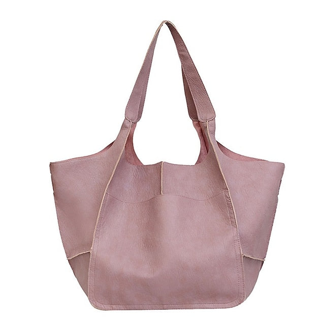 Women's Men's PU Party Leather Bag Shoulder Handbag