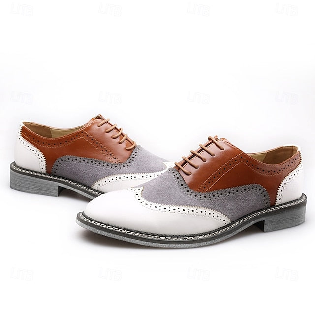 Spectator Wingtip Gatsby-Inspired Oxford in Men's Shoes