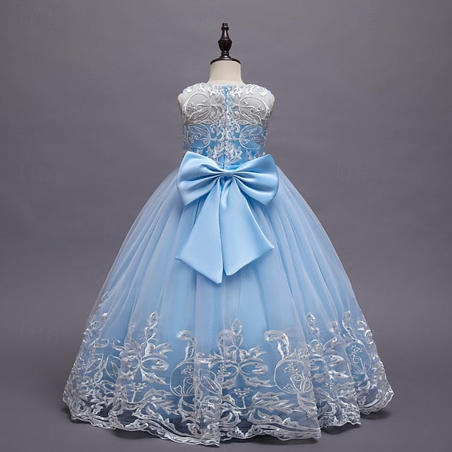 Girl Flower Girls' Dress Kid's Princess