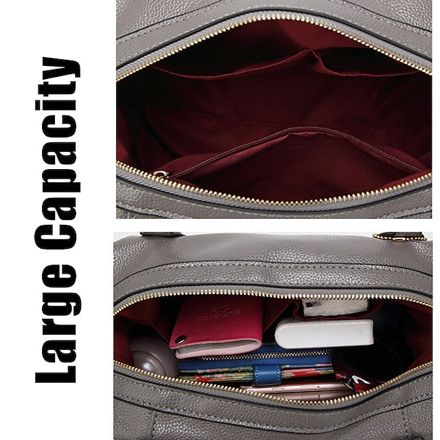 Bag PU Women's Shoulder Handbag Crossbody Boston