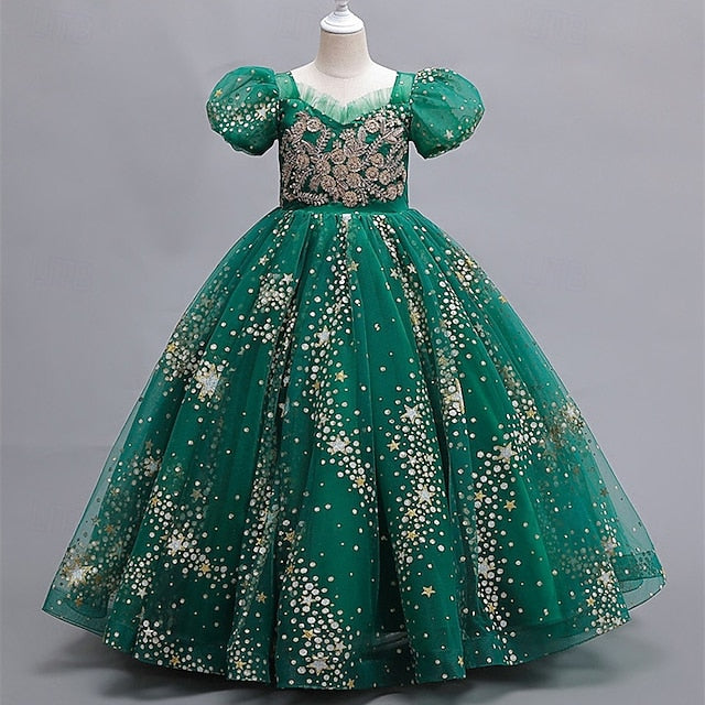 Dress Flower Kid's Girl Princess Girls'