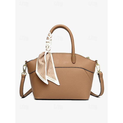 Daily Holiday Handbag Bag Women's Office PU Leather Bucket