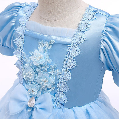 Flower Princess Girl Dress Girls' Cinderella Movie