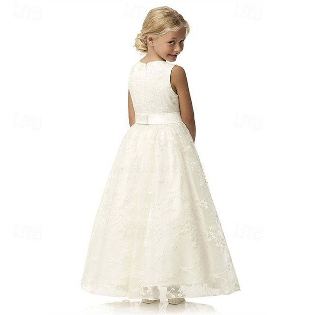 Princess Kid's Flower Girls' Dress Girl