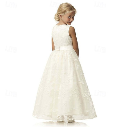 Princess Kid's Flower Girls' Dress Girl