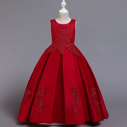 Girls' Wedding Girl Dress Party Flower