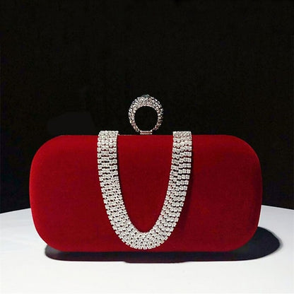 Wristlet Bag Bags Evening Clutch Women's Velvet