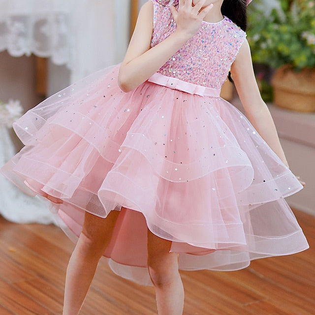 Princess Party Girl Girls' Flower Dress