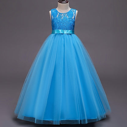 Girls' Flower Girl Party Dress Evening Gown