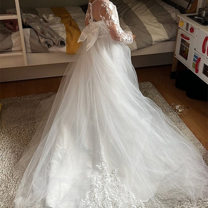 Dress Girls' Kid's Girl Princess Flower