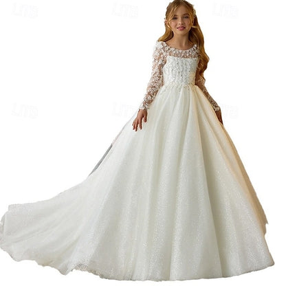 Party Girls' Dress First Flower Communion Girl