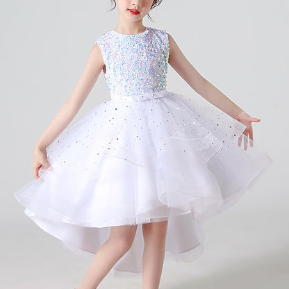 Princess Party Girl Girls' Flower Dress