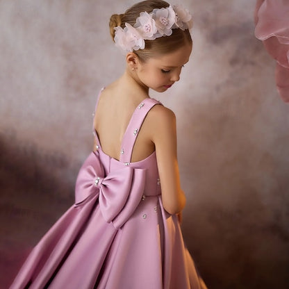 Communion Girls' Kids Party Flower First Dress Girl