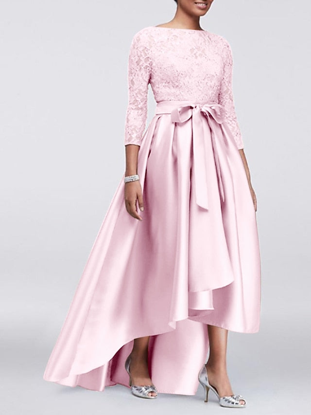 the Bride Mother of Size Wedding Dress Plus Elegant A-Line Guest