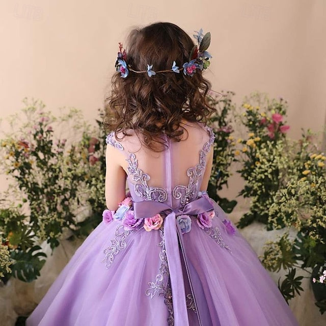 Flower Dress Girl Princess Kid's Girls'
