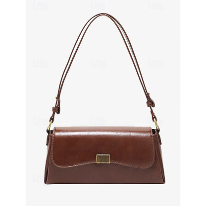 Tote Daily Bag Baguette Women's Office Shopping PU Leather