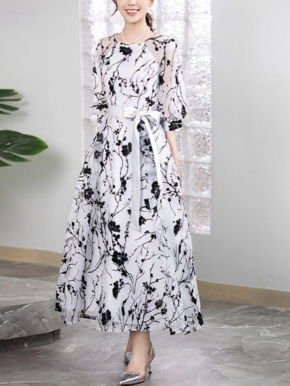 Mother A-Line Dress Formal the Elegant of Vintage Bride