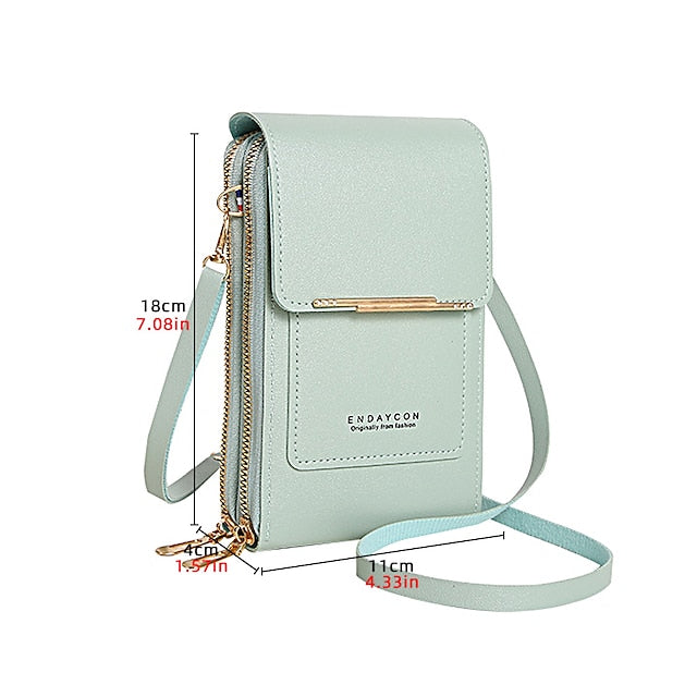 Phone Mobile Bag Crossbody Women's Wallet Purse Coin