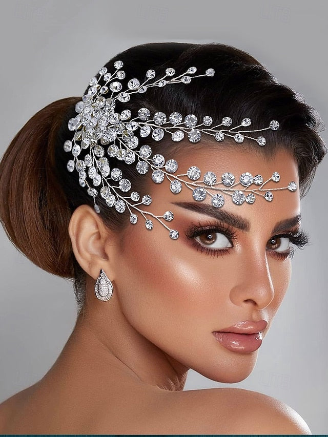 Accessory Flower Crystal and Hair Bridal – Elegant Rhinestone