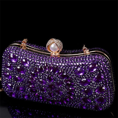 Clutch – Crystal Women's Evening Luxury Multicolor
