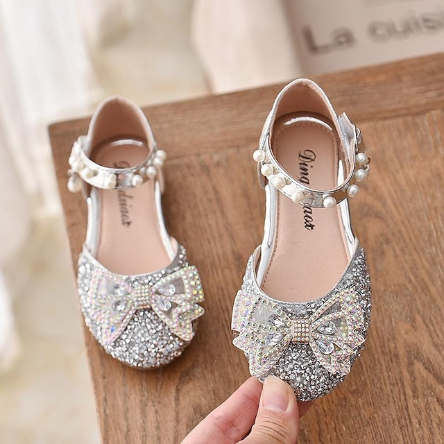 PU Heel Girls' Daily Shoes Glitter Glitters Heels