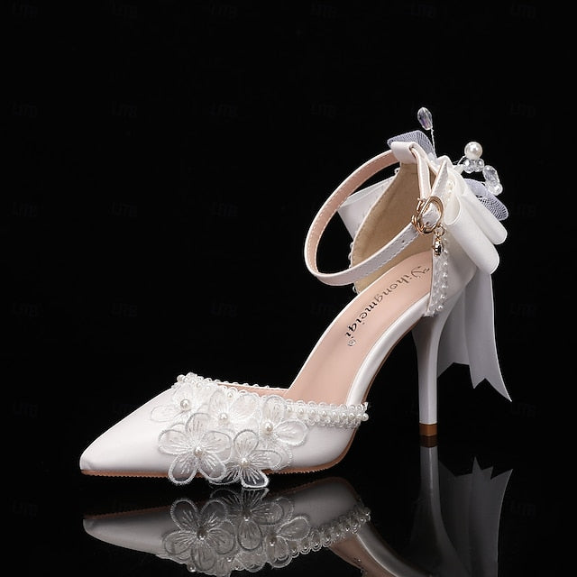 Party Shoes Women's Wedding White