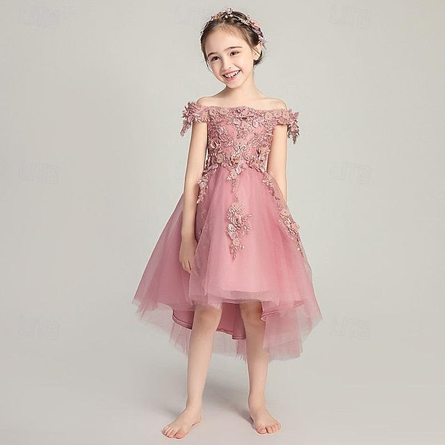 Dress Sequin Toddler Girls' Girl Party Flower