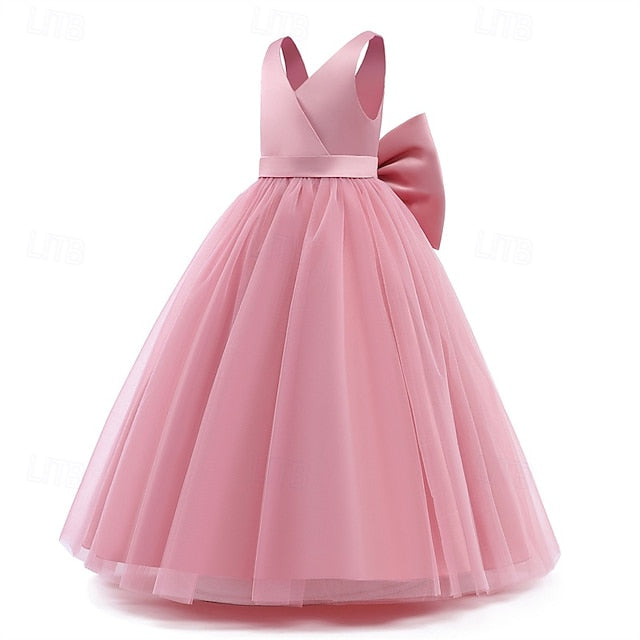 Girls' Princess Flower Dress Girl Kid's