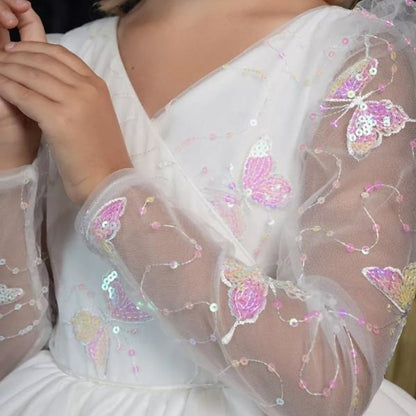 Flower Kids Party Dress Girls' Communion Girl First