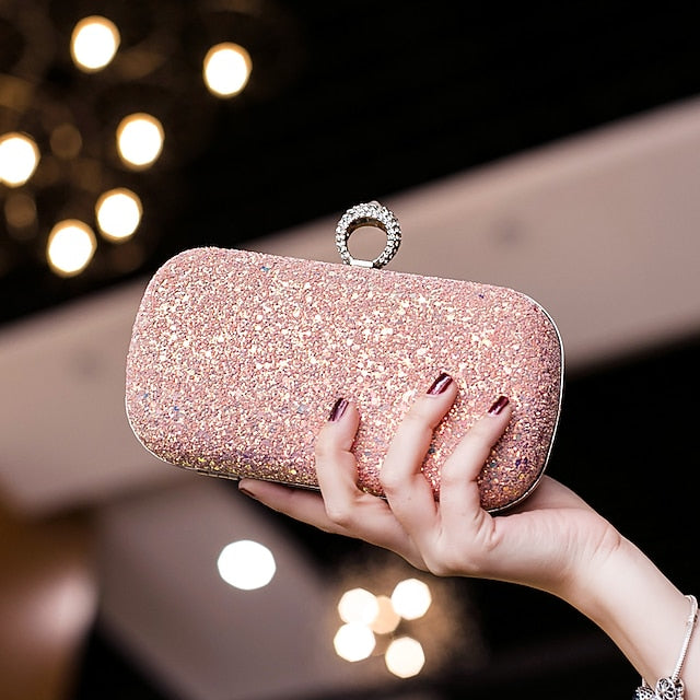 Bags Wristlet Bag PU Evening Clutch Women's Leather