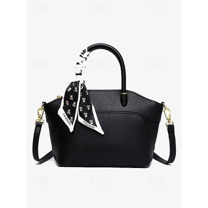 Holiday Office Bag Daily Women's Handbag PU Bucket Leather