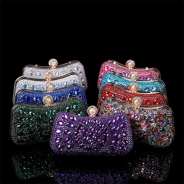 Clutch – Crystal Women's Evening Luxury Multicolor