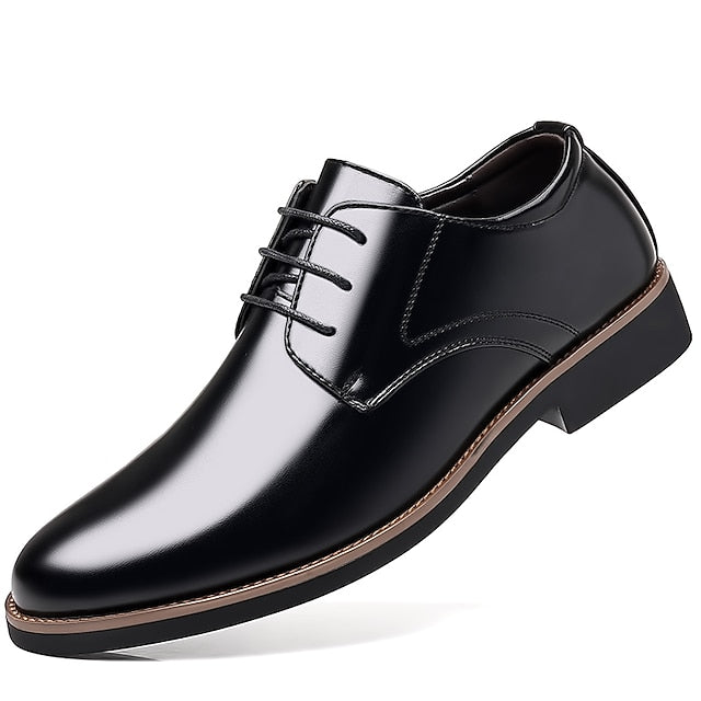 Shoes Derby Men's Formal Leather Oxfords