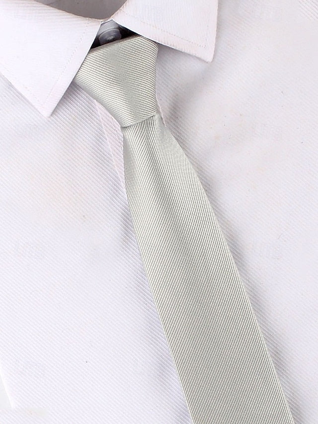 and Narrow Stripes Ties Men's Zip Classic Pre-Tied -