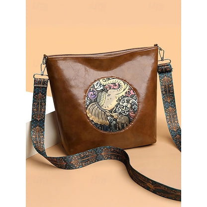 Bag Women's Elephant Shoulder Boho – Vintage Embossed