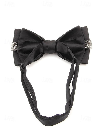 Men's – Christmas Tie Bow Red