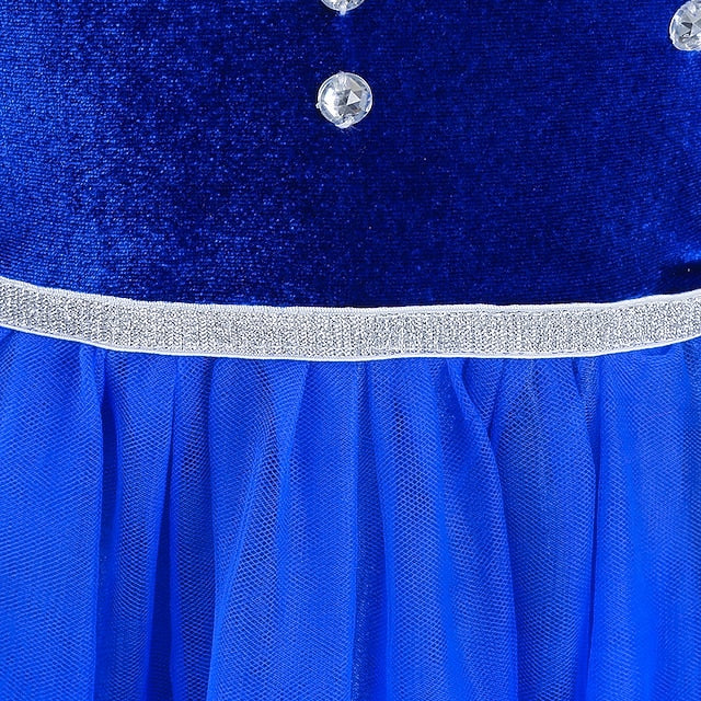 Dress Girl Flower Princess Party Frozen Theme Fairytale Elsa