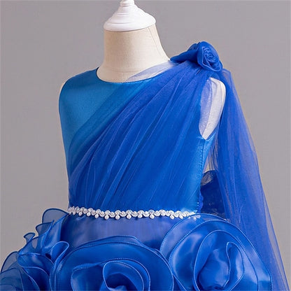 Color Kids Solid Cosplay Party Dress Girls'