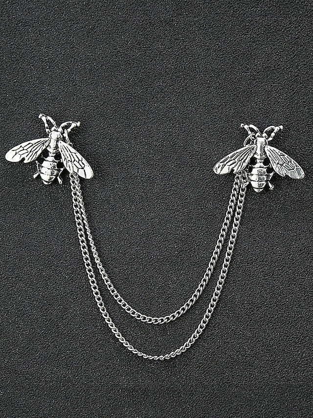 Collar Alloy Reindeer Men's Christmas – Elegant Pins