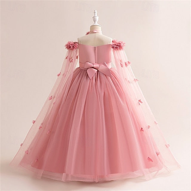 Princess Girl Flower Kid's Dress Girls'