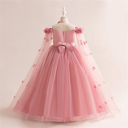 Princess Girl Flower Kid's Dress Girls'