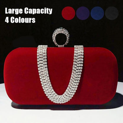 Wristlet Bag Bags Evening Clutch Women's Velvet