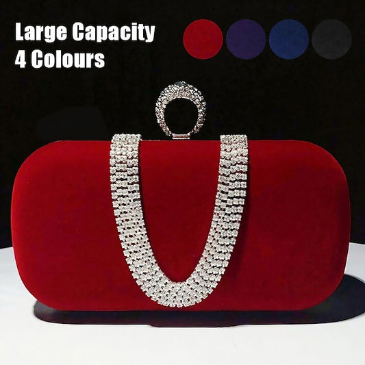 Wristlet Bag Bags Evening Clutch Women's Velvet