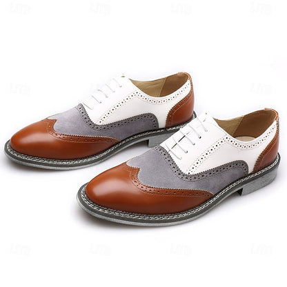 Spectator Wingtip Gatsby-Inspired Oxford in Men's Shoes