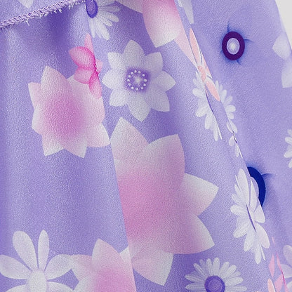 Isabela Girl Dress Encanto Madrigal Princess Fairytale Flower